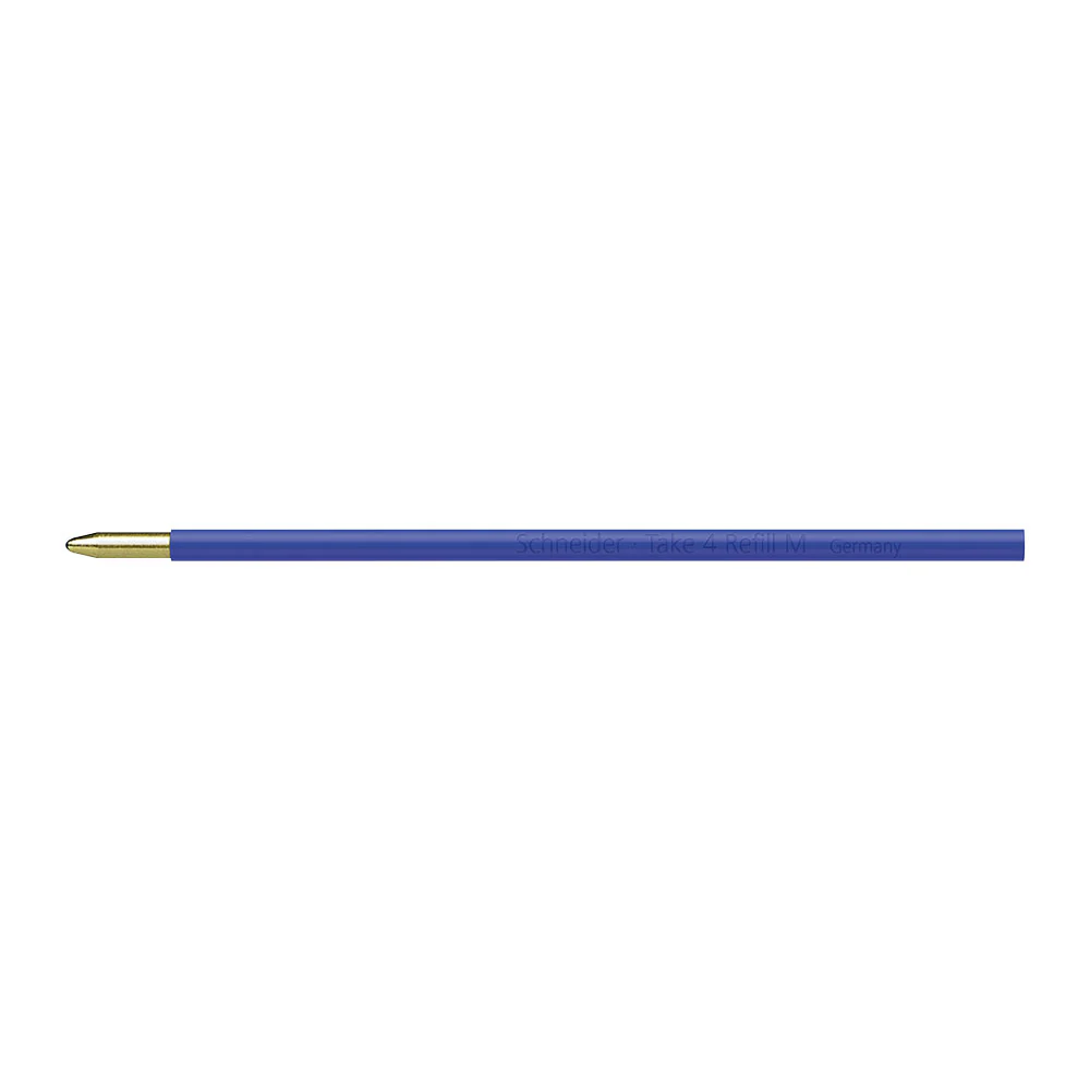 Take 4 Multi 4- Colour Ballpoint Pens M, Box of 10 units - Blue - Image 6